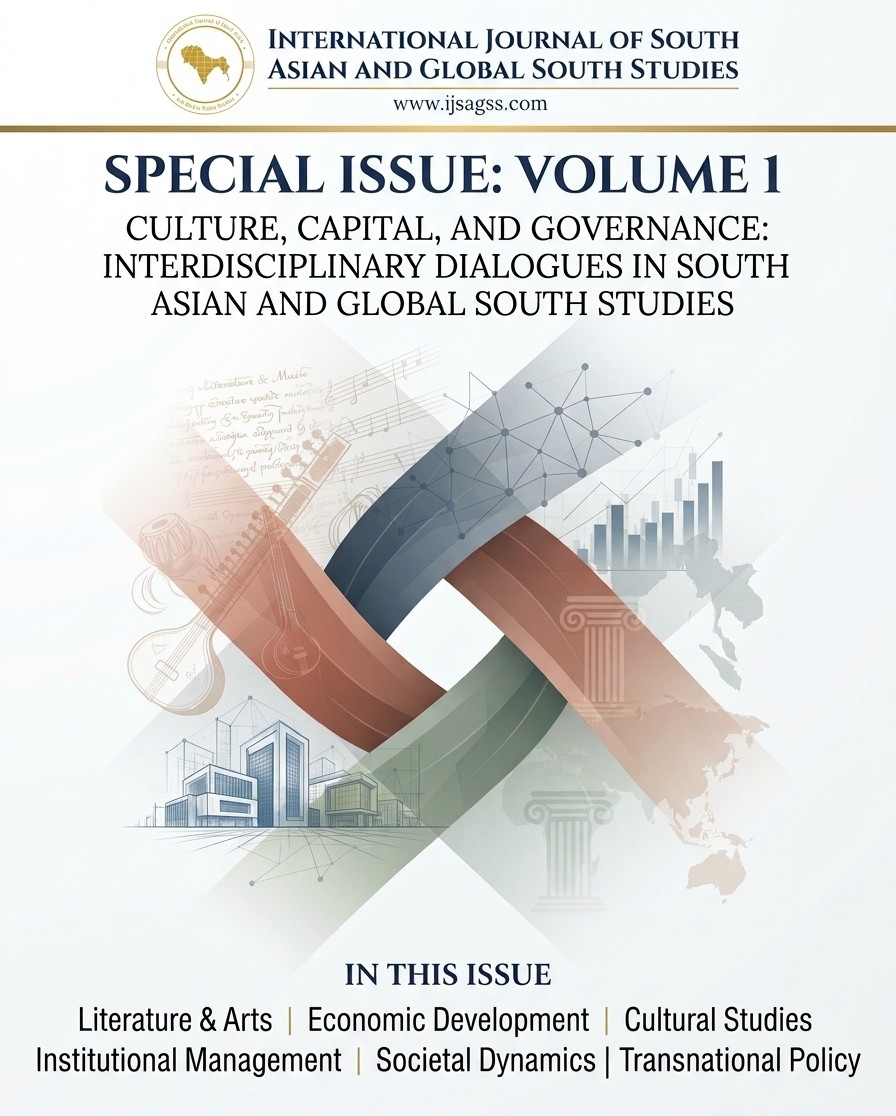 					View Vol. 1 No. 1 (2026): Culture, Capital and Governance: Interdisciplinary Dialogues in South Asian and Global South Studies (Special Issue)
				